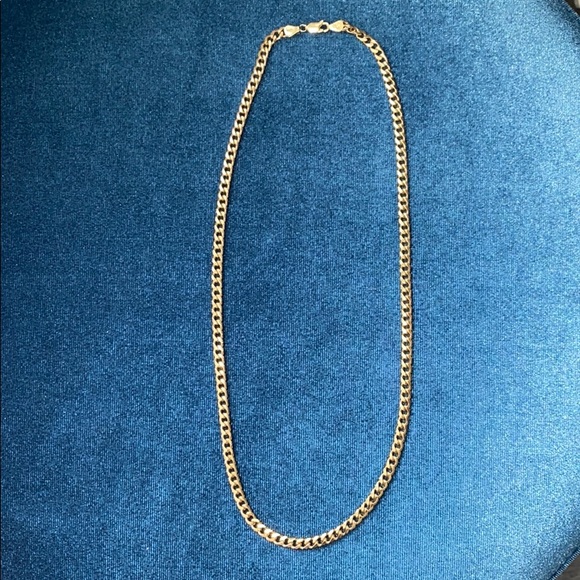 Solid 14k Gold Miami Cuban Link Necklace - Picture 2 of 6